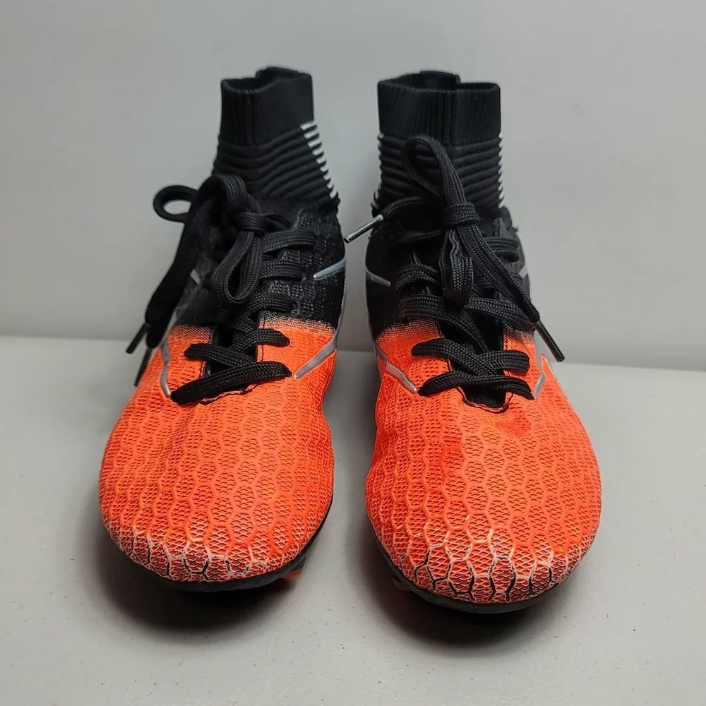 Youth Boys Soccer Shoes High Top Outdoor Indoor Football Cleats Sz 5